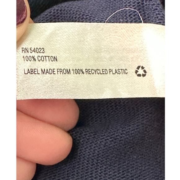 Gap Blue Leopard Print 3/4 Sleeve Mini Dress size M - Picture 4 of 12